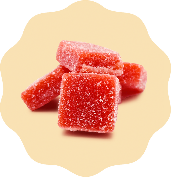 Orange-Raz Noble Kava Gummies