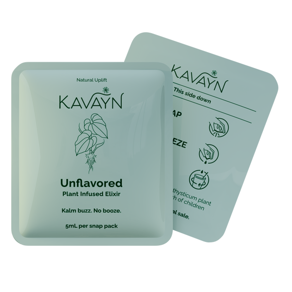 Unflavored Kava Extract Drinks