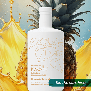 Noble Kava Plant Infused Spirit - Pineapple - Coconut - Kavayn