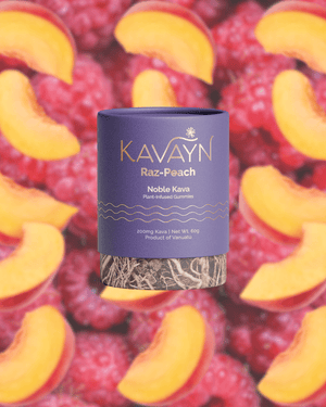 Raz - Peach Noble Kava Gummies - Kavayn
